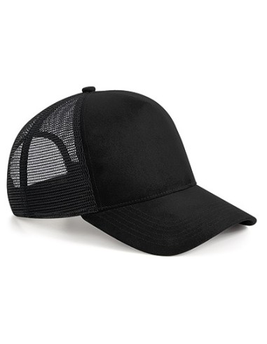 B-B643-Suede Snapback Trucker